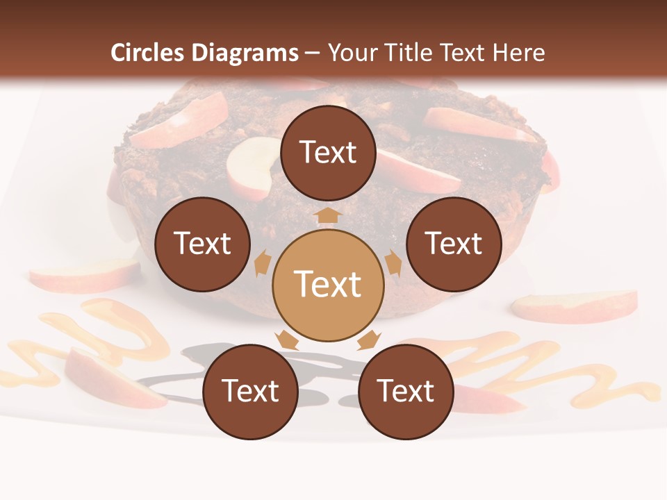 Isolated Bake Dessert PowerPoint Template