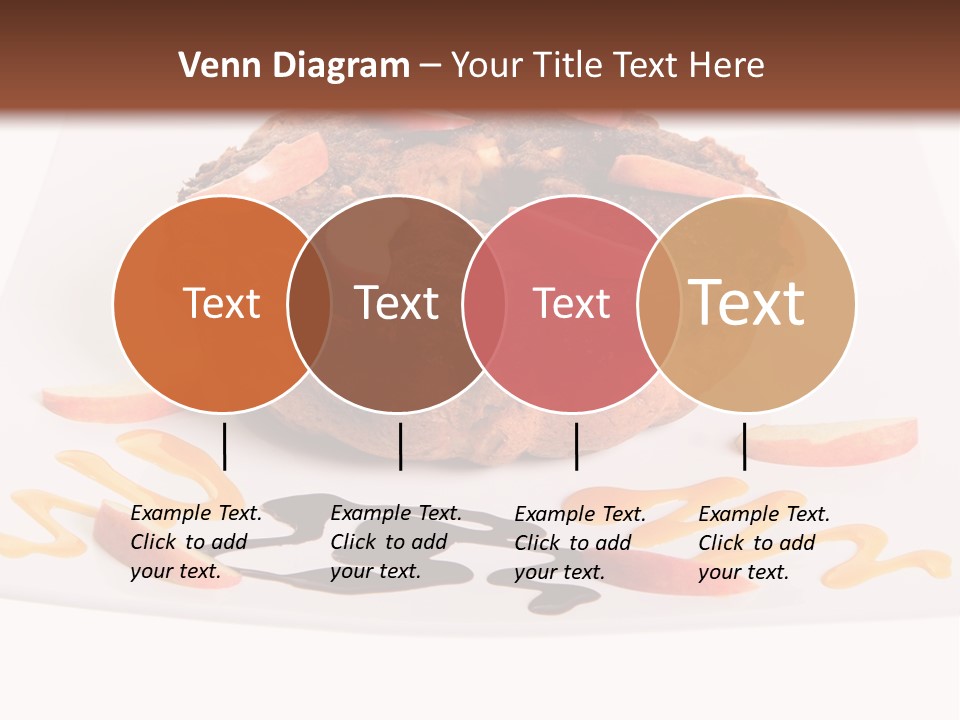 Isolated Bake Dessert PowerPoint Template