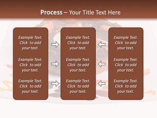 Isolated Bake Dessert PowerPoint Template