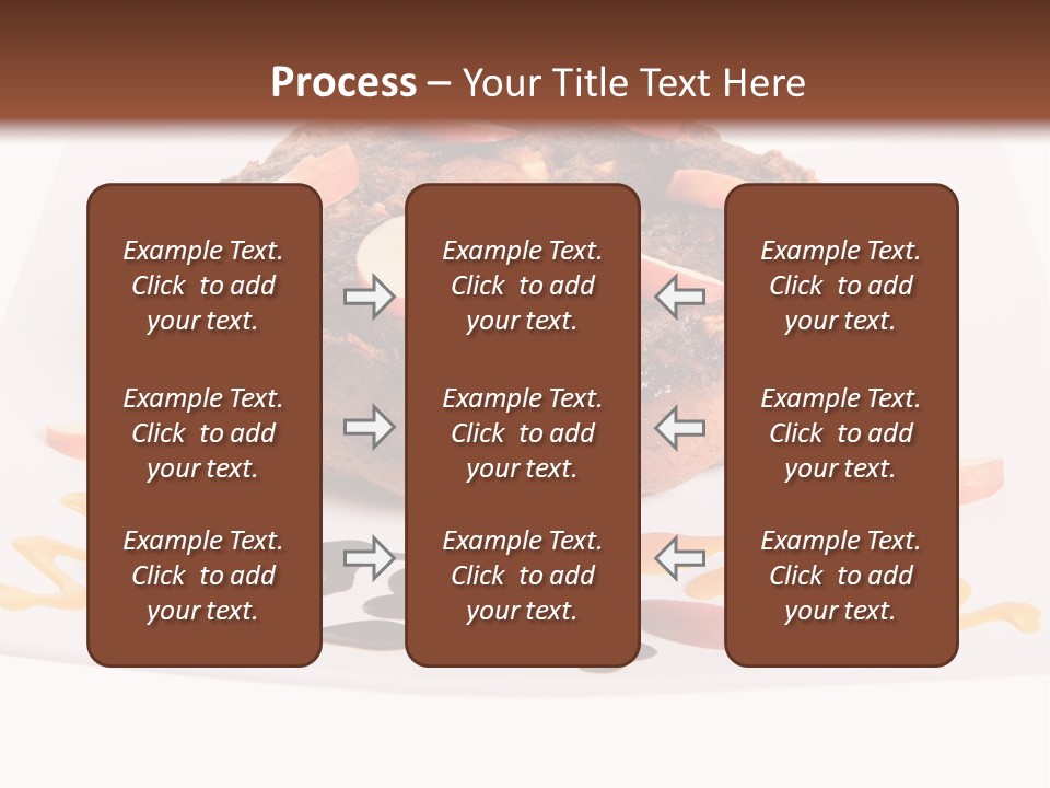 Isolated Bake Dessert PowerPoint Template