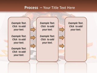 Isolated Bake Dessert PowerPoint Template