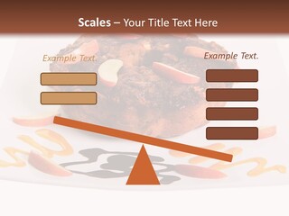 Isolated Bake Dessert PowerPoint Template