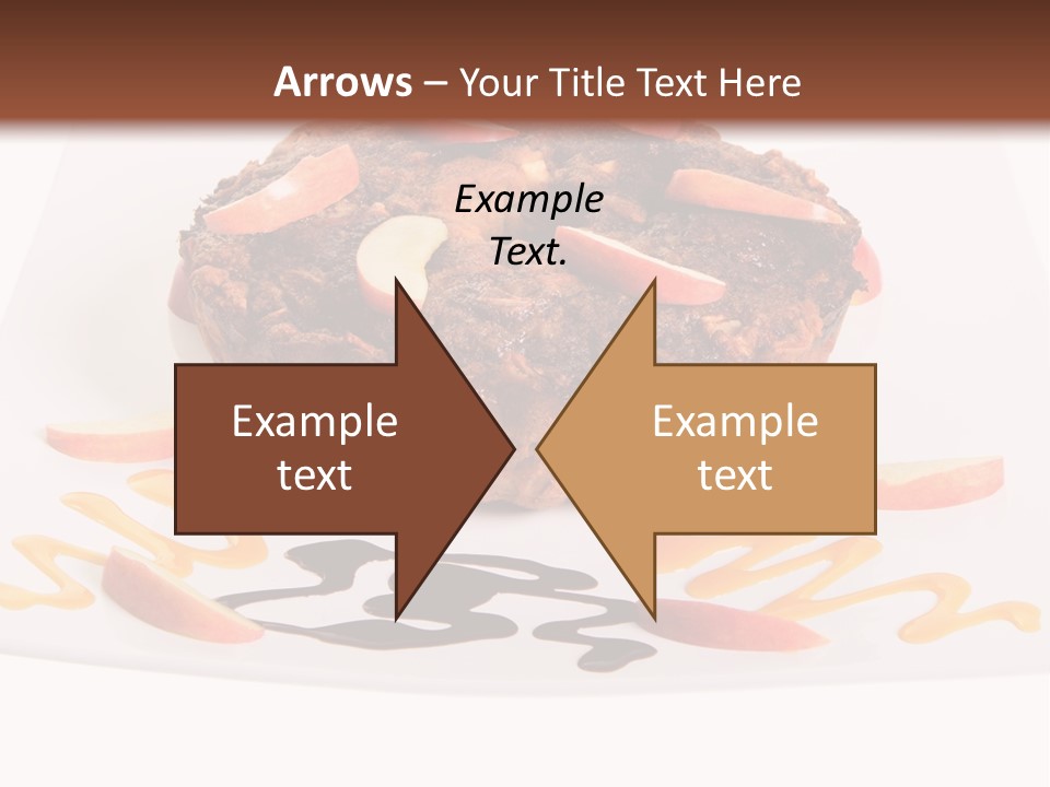 Isolated Bake Dessert PowerPoint Template