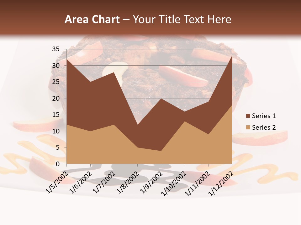 Isolated Bake Dessert PowerPoint Template