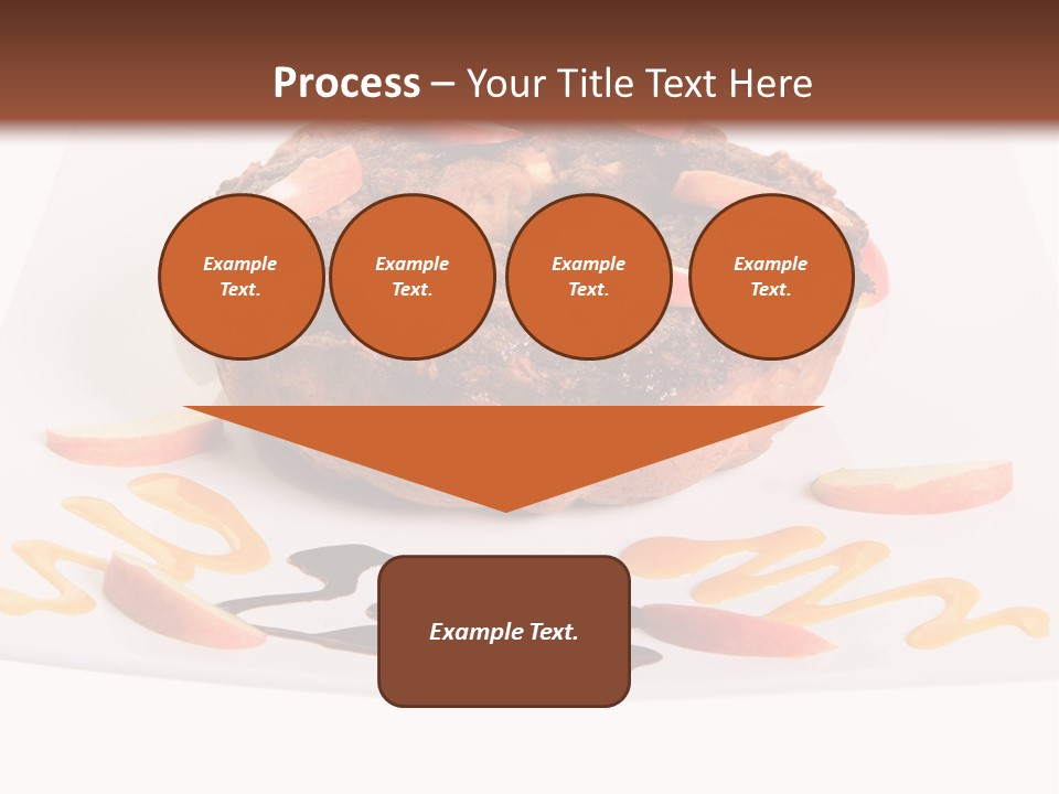 Isolated Bake Dessert PowerPoint Template
