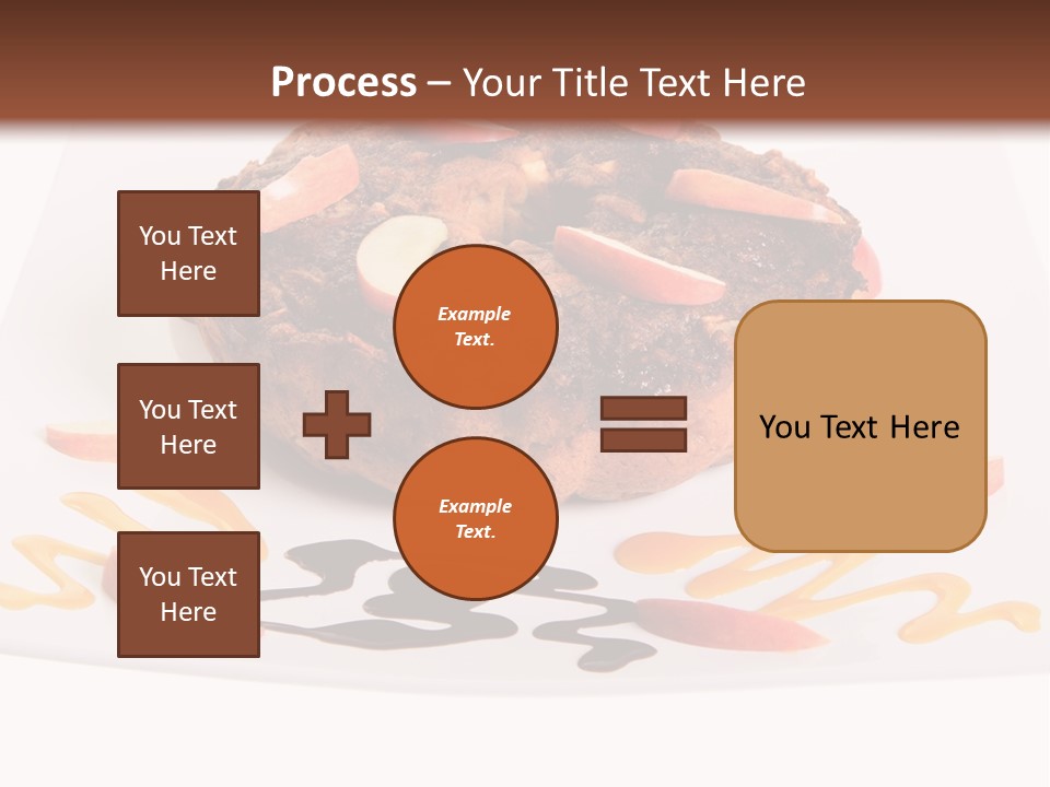 Isolated Bake Dessert PowerPoint Template
