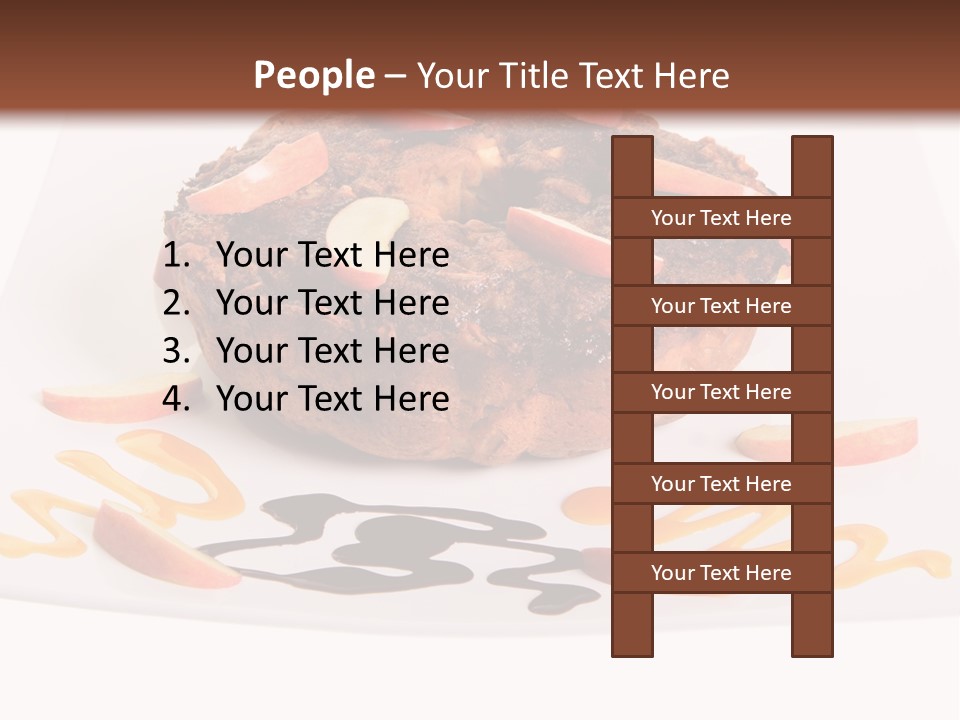 Isolated Bake Dessert PowerPoint Template