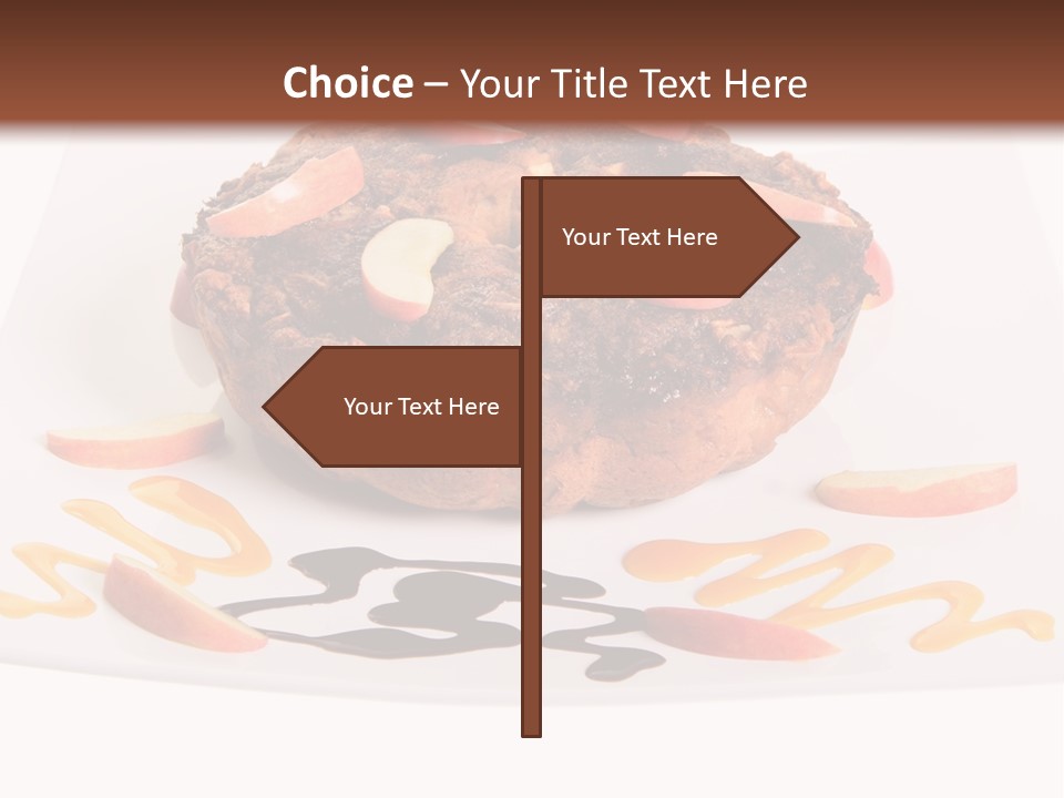 Isolated Bake Dessert PowerPoint Template