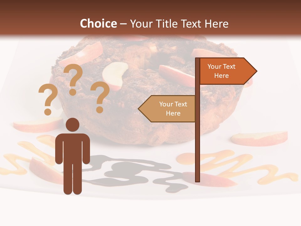 Isolated Bake Dessert PowerPoint Template