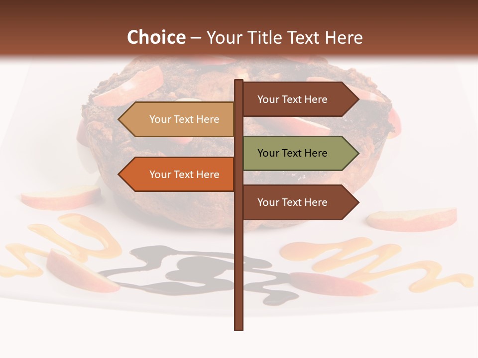 Isolated Bake Dessert PowerPoint Template