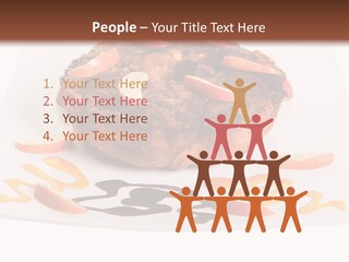 Isolated Bake Dessert PowerPoint Template