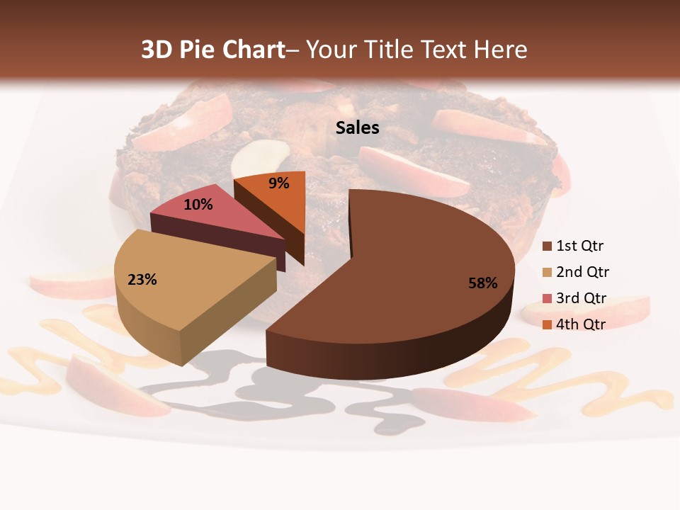 Isolated Bake Dessert PowerPoint Template