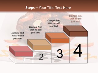 Isolated Bake Dessert PowerPoint Template