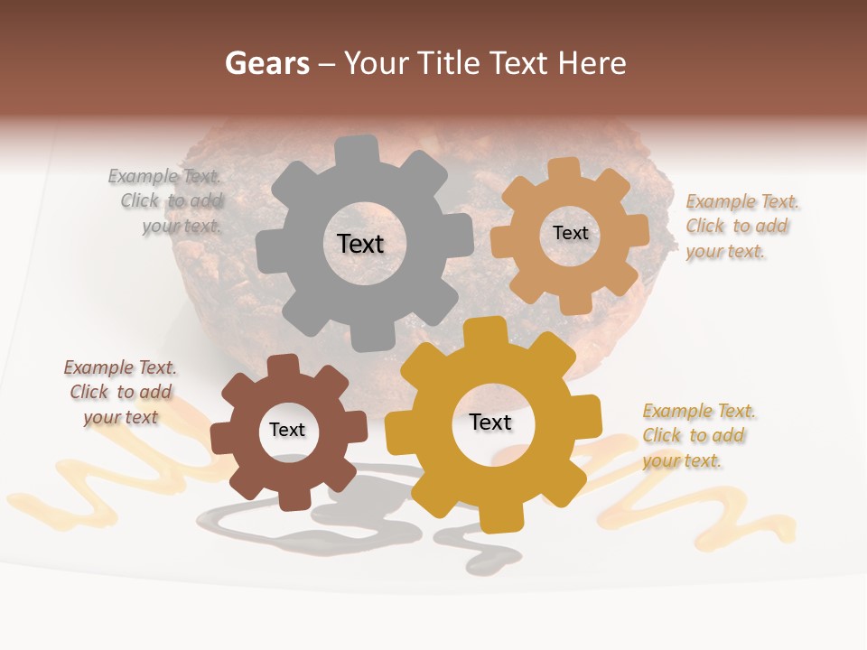 Baked Plate Bakery PowerPoint Template