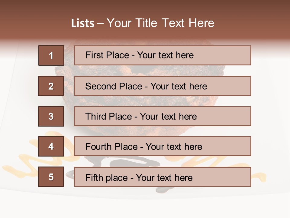 Baked Plate Bakery PowerPoint Template