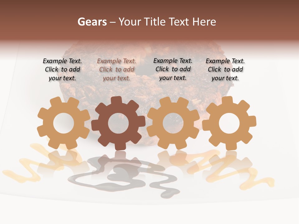 Baked Plate Bakery PowerPoint Template