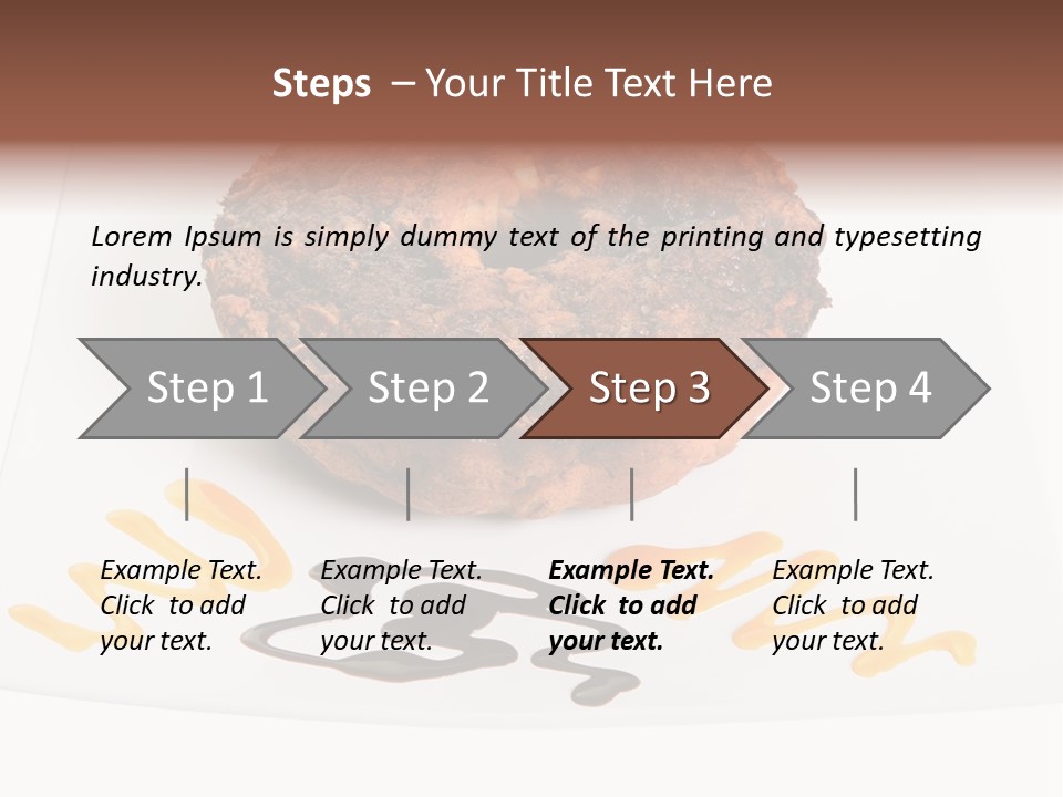 Baked Plate Bakery PowerPoint Template