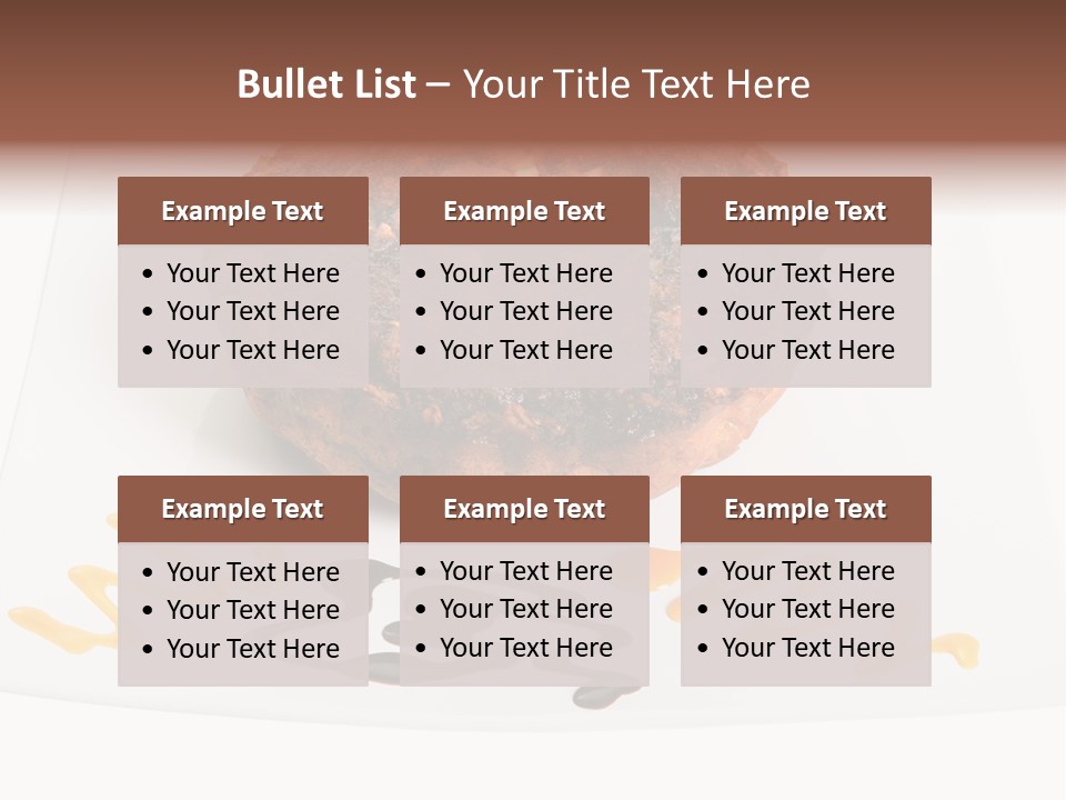 Baked Plate Bakery PowerPoint Template