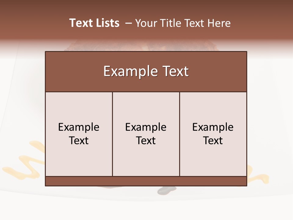 Baked Plate Bakery PowerPoint Template