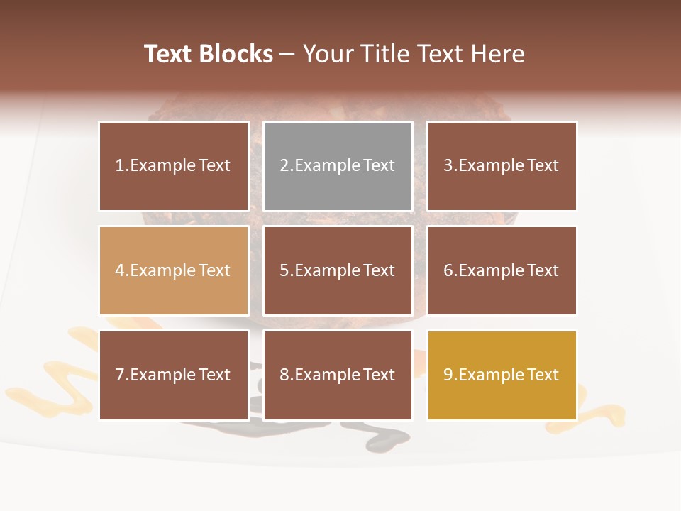 Baked Plate Bakery PowerPoint Template