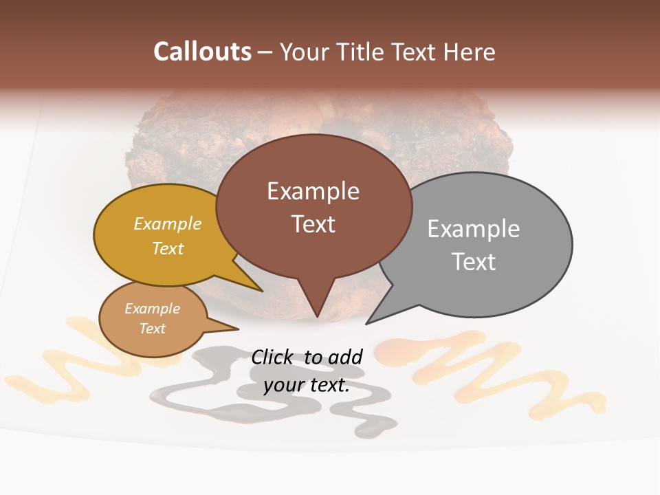 Baked Plate Bakery PowerPoint Template