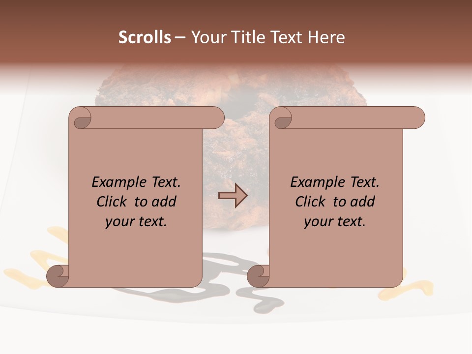 Baked Plate Bakery PowerPoint Template