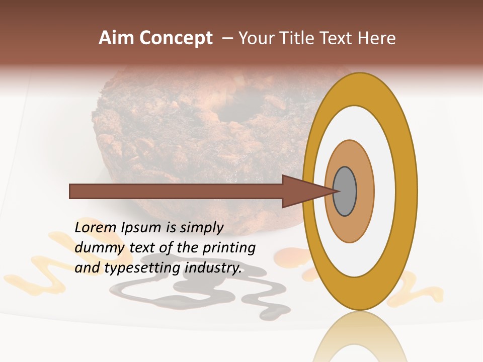 Baked Plate Bakery PowerPoint Template