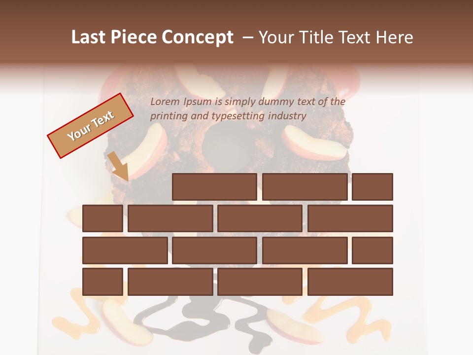 Nobody Fruit Isolated PowerPoint Template