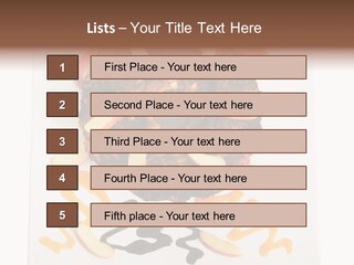 Nobody Fruit Isolated PowerPoint Template
