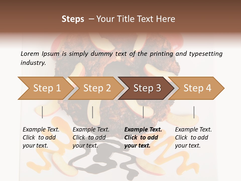 Nobody Fruit Isolated PowerPoint Template