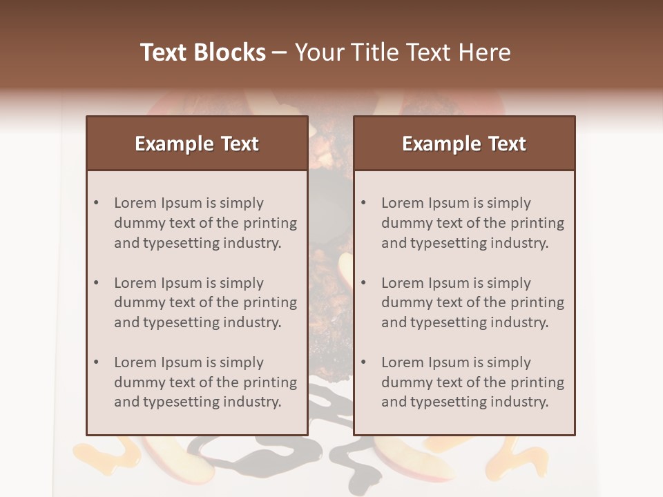 Nobody Fruit Isolated PowerPoint Template