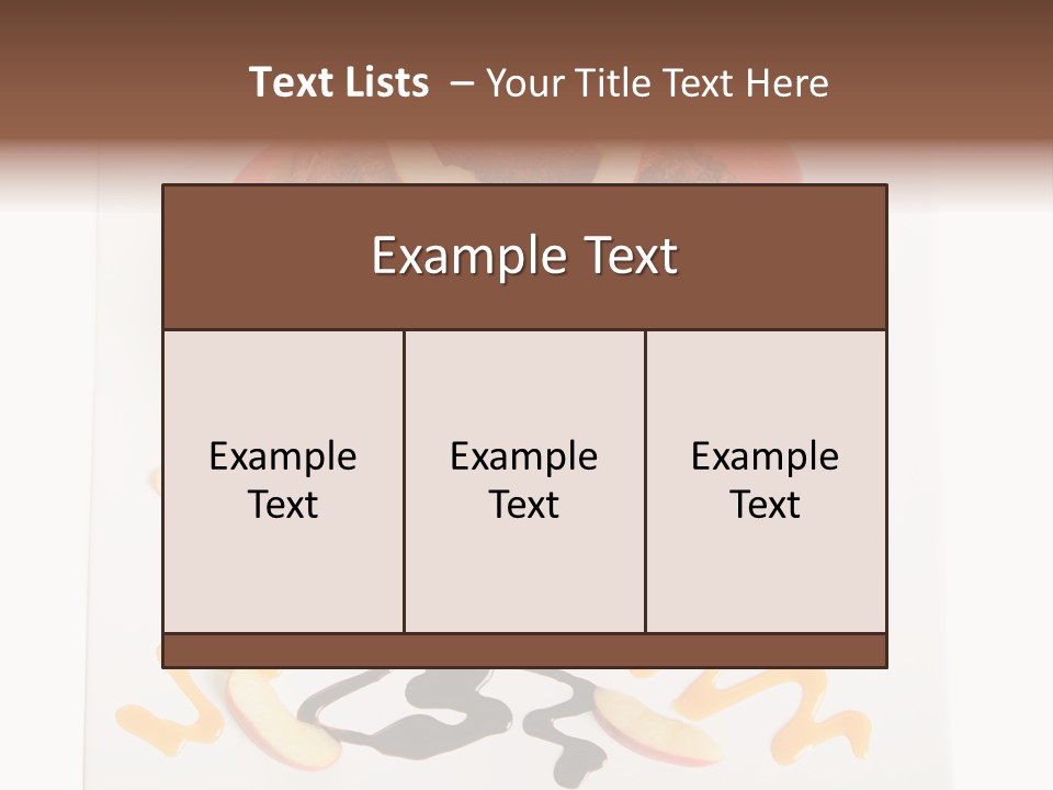Nobody Fruit Isolated PowerPoint Template
