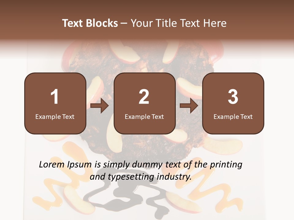 Nobody Fruit Isolated PowerPoint Template
