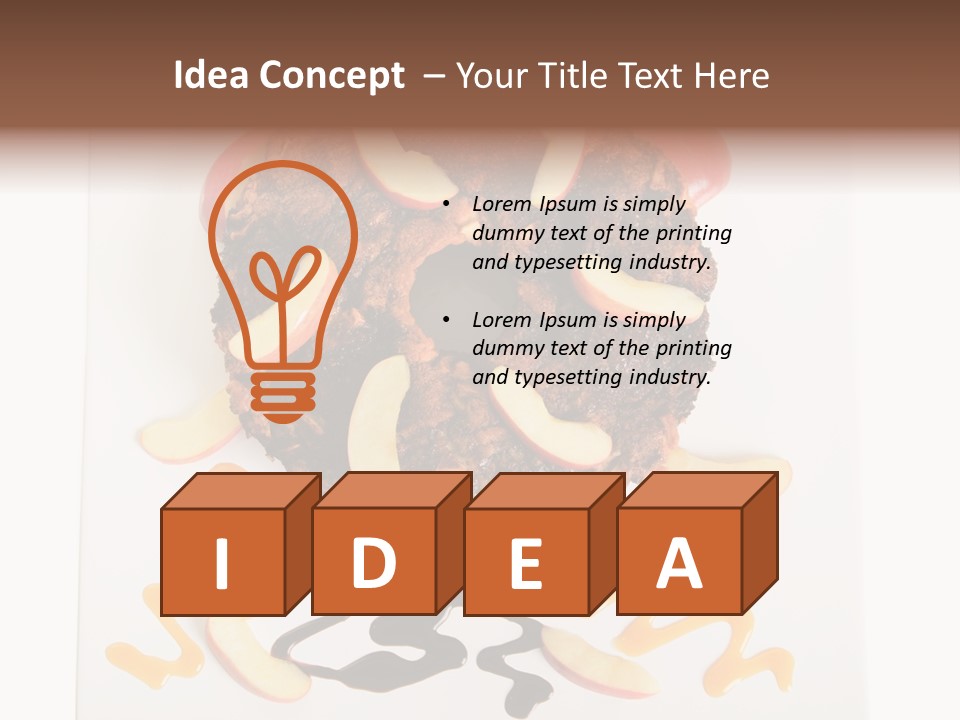 Nobody Fruit Isolated PowerPoint Template