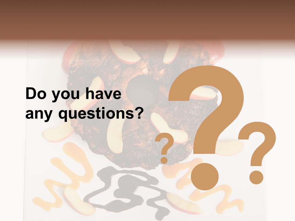 Nobody Fruit Isolated PowerPoint Template