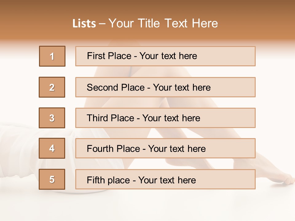 Spa Beauty Human PowerPoint Template