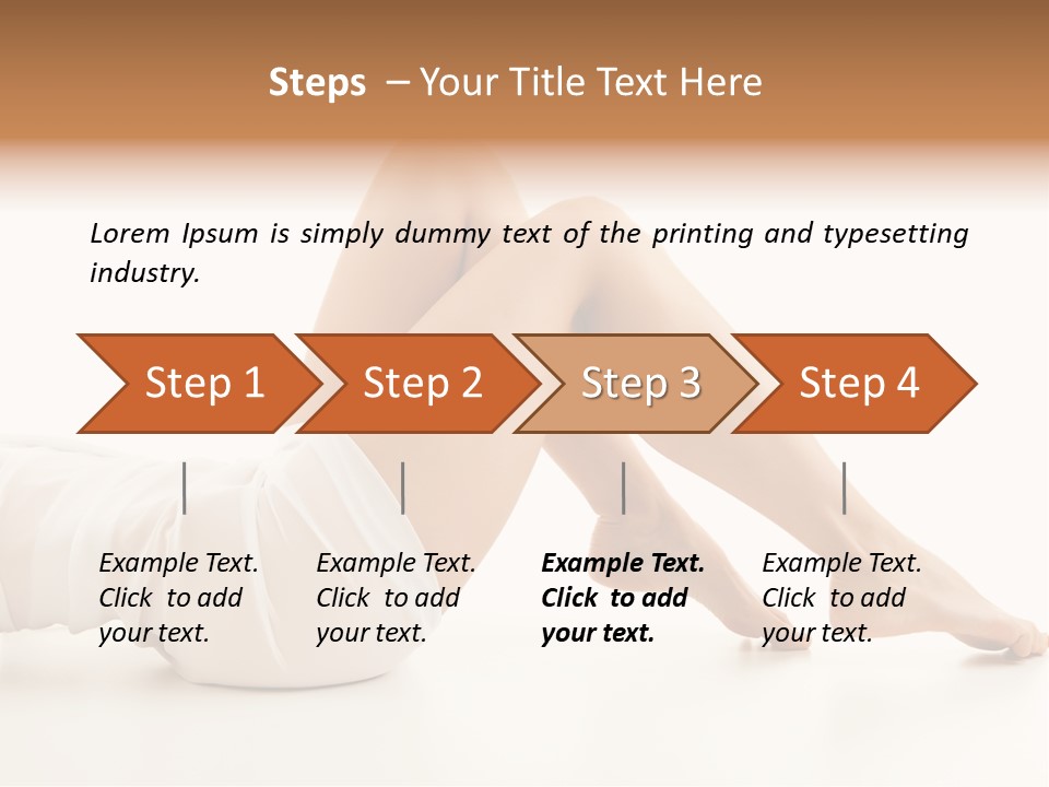 Spa Beauty Human PowerPoint Template