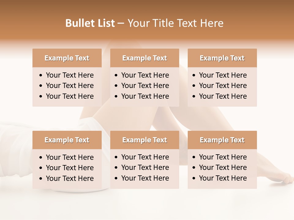 Spa Beauty Human PowerPoint Template