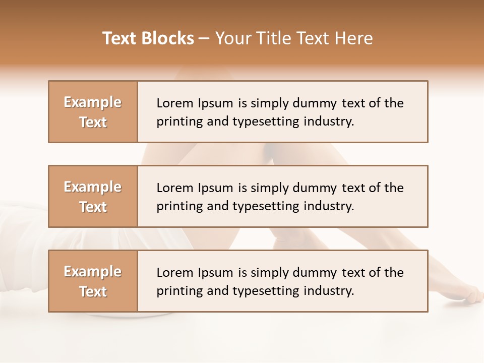 Spa Beauty Human PowerPoint Template