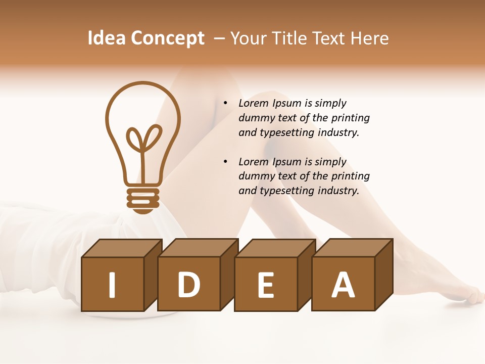 Spa Beauty Human PowerPoint Template