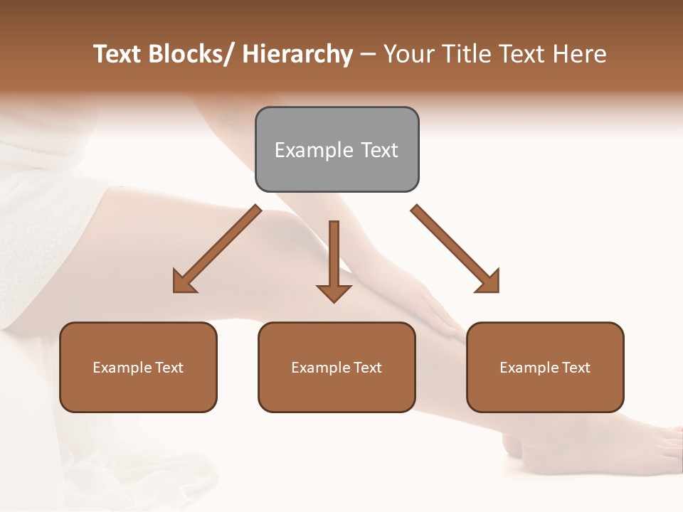 Lady Health Isolated PowerPoint Template