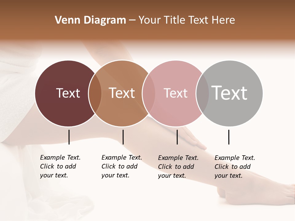 Lady Health Isolated PowerPoint Template