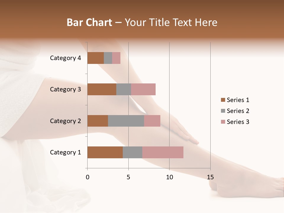 Lady Health Isolated PowerPoint Template