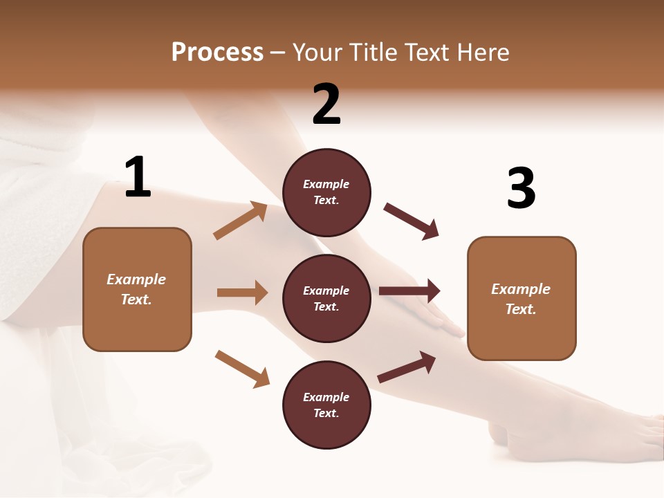 Lady Health Isolated PowerPoint Template