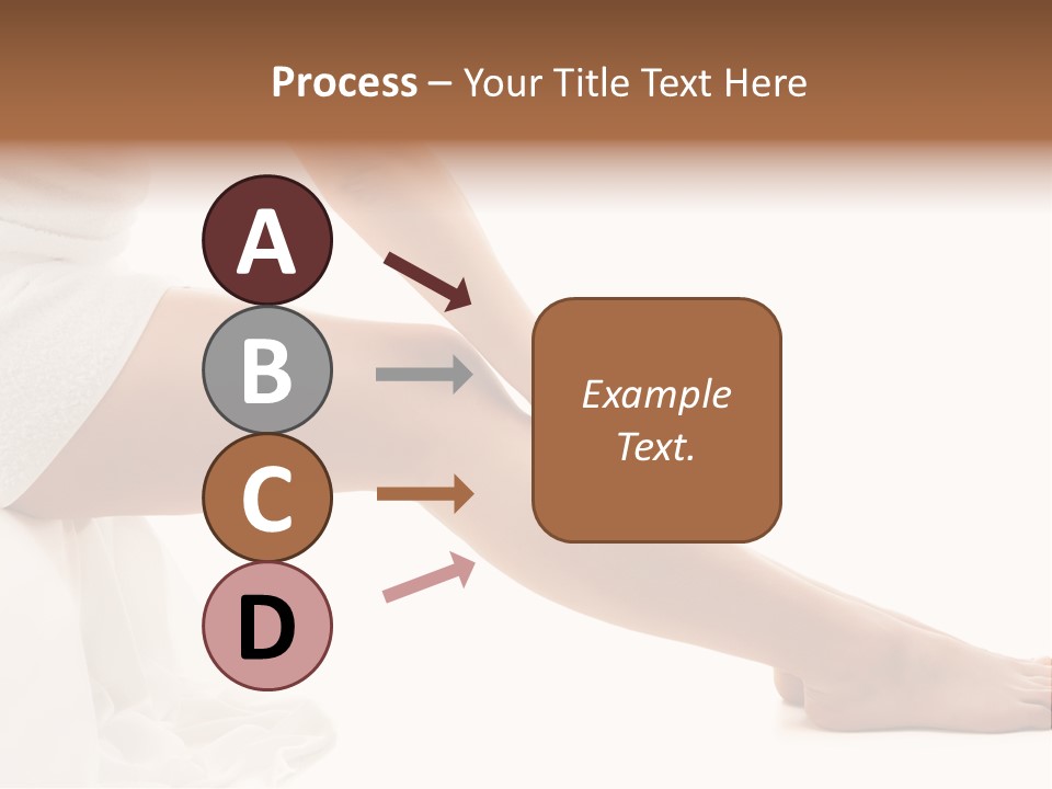 Lady Health Isolated PowerPoint Template