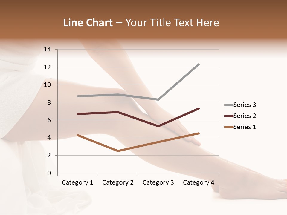 Lady Health Isolated PowerPoint Template