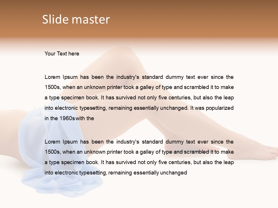 Long Healthy One PowerPoint Template