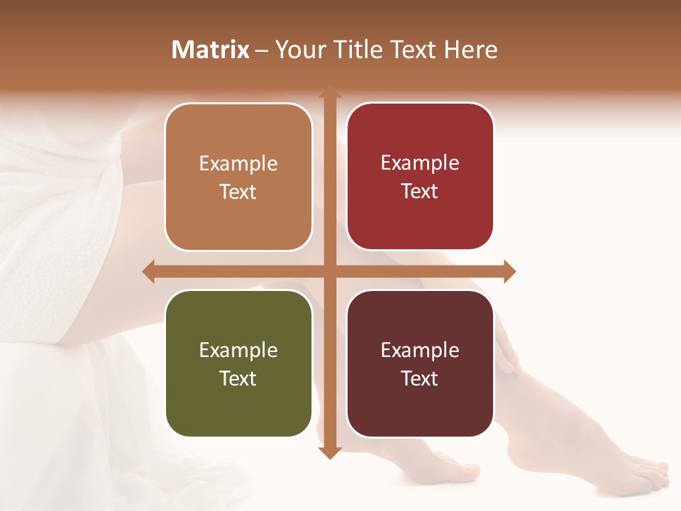 Leg Care Beautiful PowerPoint Template