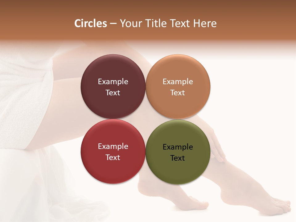 Leg Care Beautiful PowerPoint Template