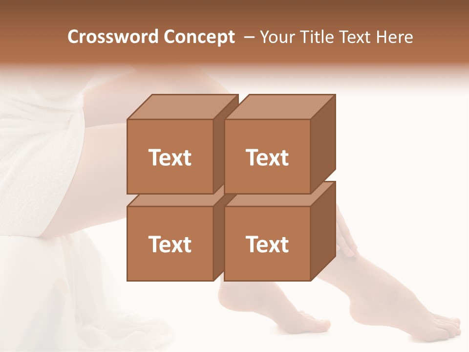 Leg Care Beautiful PowerPoint Template